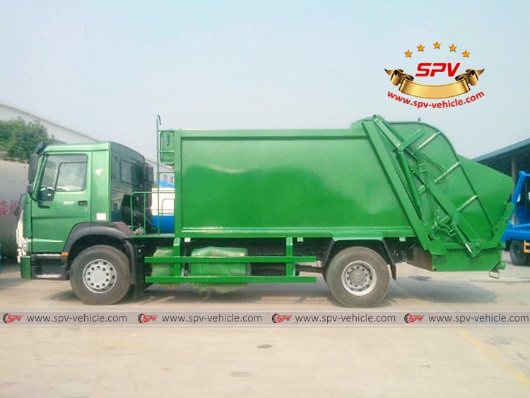 12 CBM Rubbish Compactor Sinotruk -LS 12 CBM Rubbish Compactor Sinotruk -LS